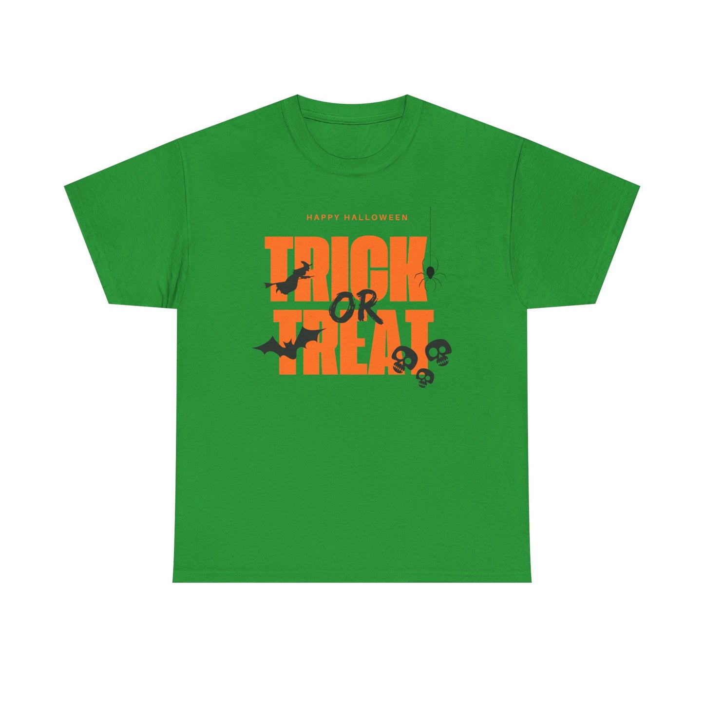Halloween Unisex Tee, Funny Trick or Treat Shirt, Spooky Halloween Apparel, Unisex Cotton T-Shirt, Halloween Costume Top