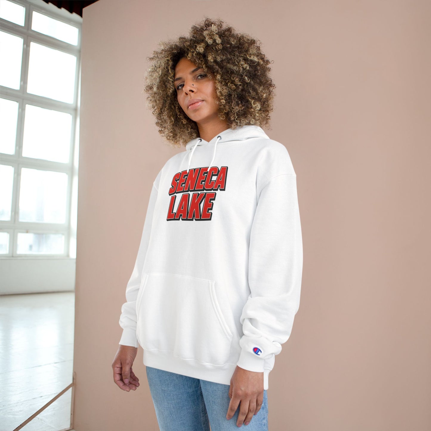 Seneca Lake Cozy Hoodie, Perfect for Outdoor Adventures, Lake Days, Gifts for Nature Lovers, Comfortable Sweatshirt