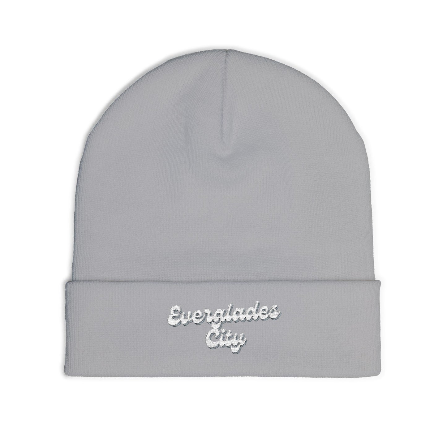 Everglades City Cozy Embroidered Knit Beanie | Winter Hat, Casual Fashion Accessory, Gift for Him/Her, Cozy Style, Outdoor Wear