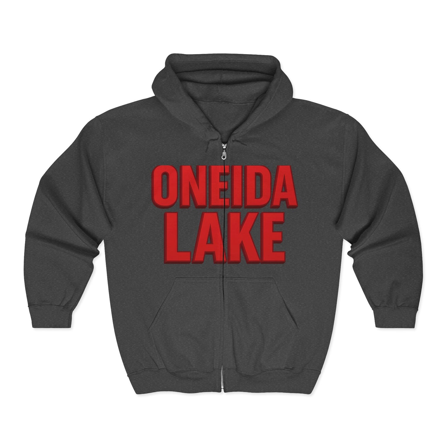 Oneida Lake Unisex Heavy Blend™ Full Zip Hooded Sweatshirt