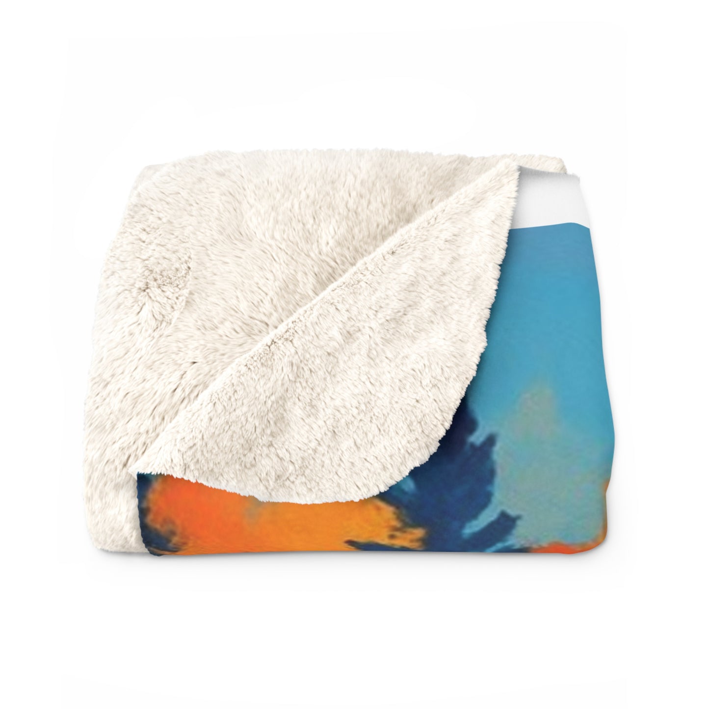 Lake Superior Sherpa Fleece Blanket