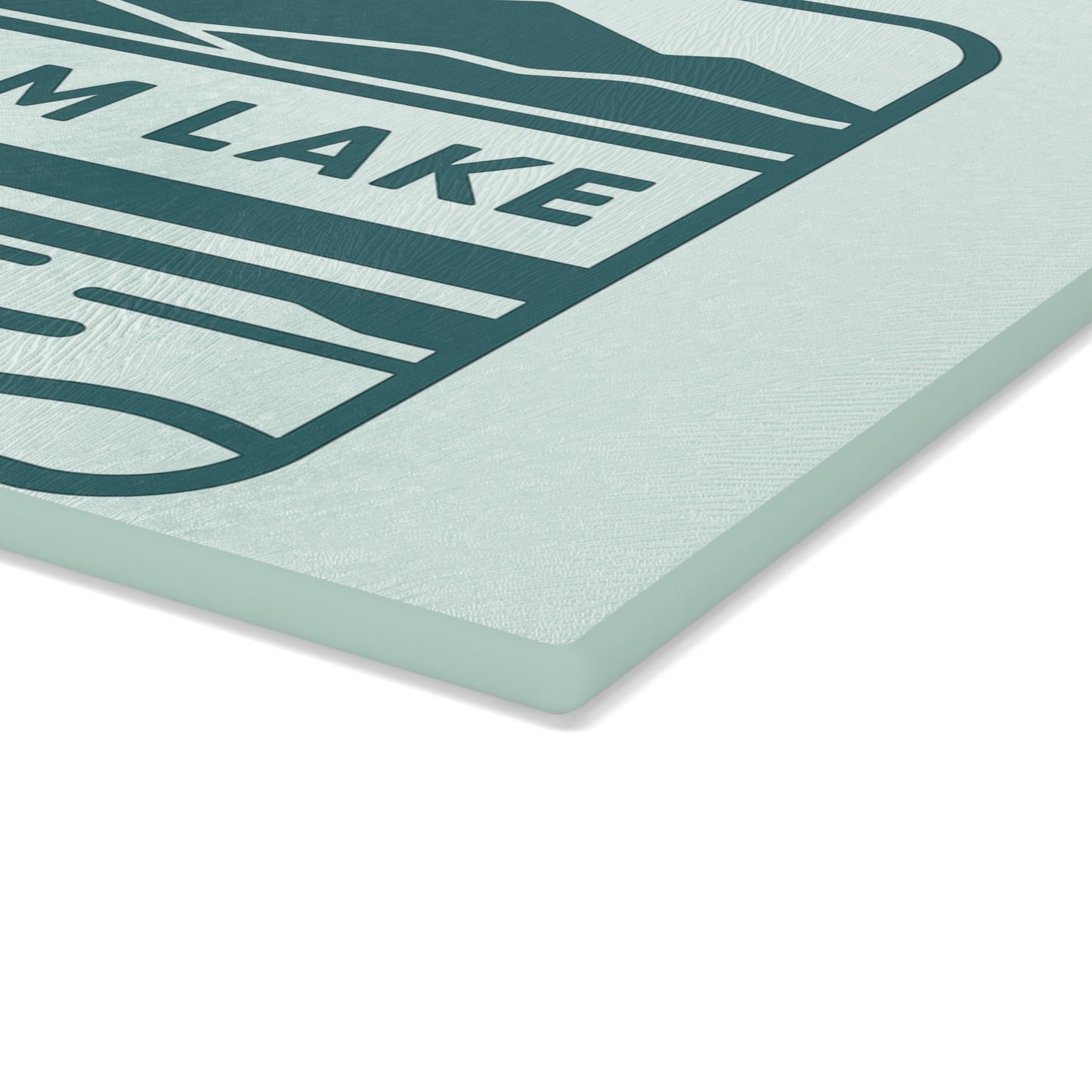 Squam Lake Glass Cutting Board