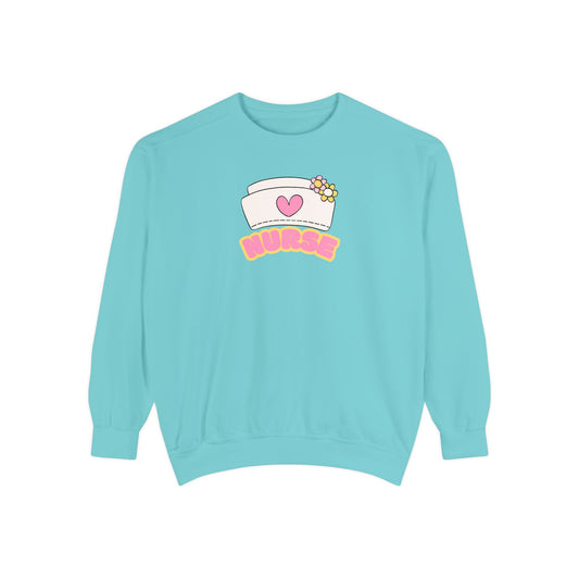 Nurse Love Sweatshirt, Cozy Gift for Healthcare Workers, Unique Gift for Nurses, Casual Medical Apparel, Nurse Appreciation