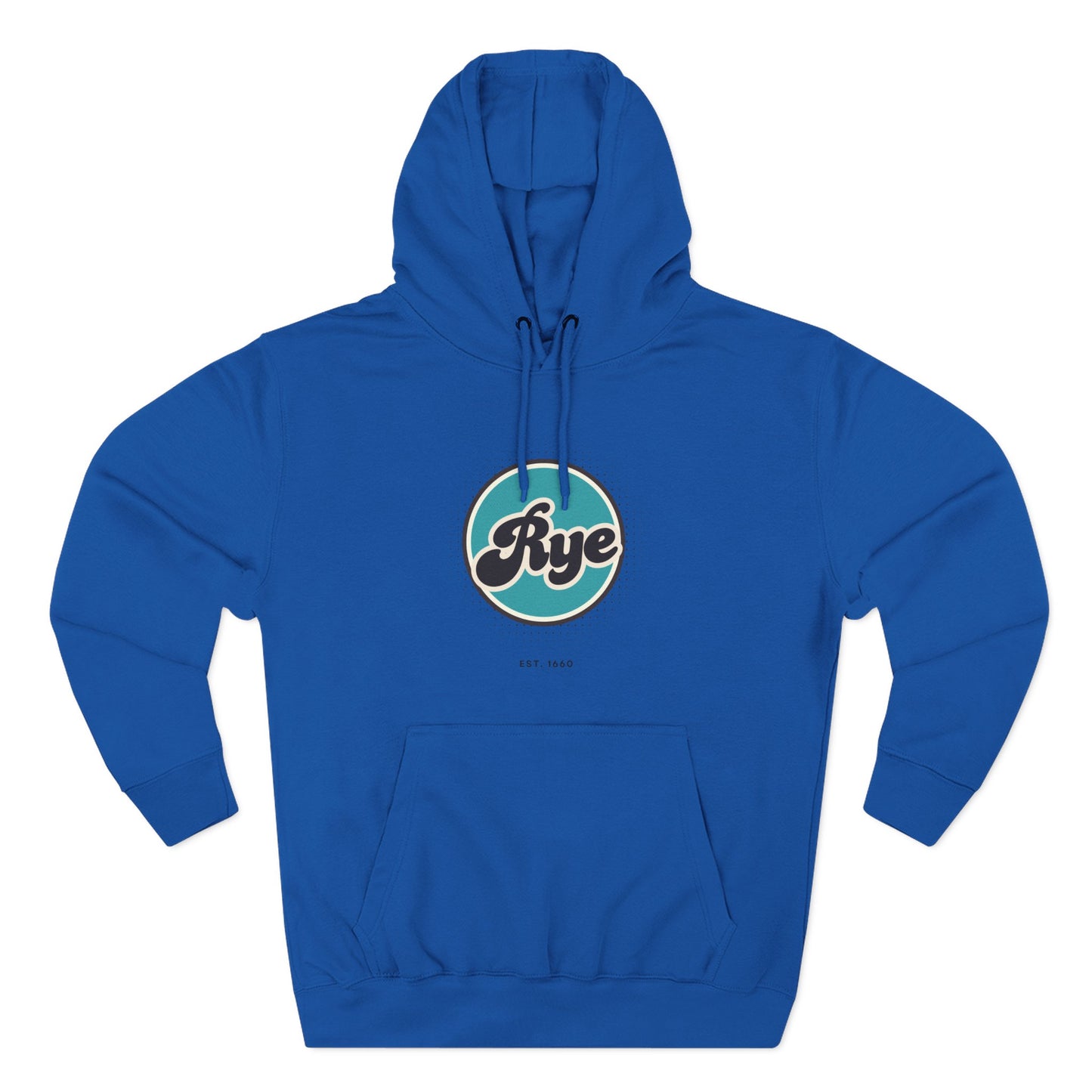 Rye Retro Vibe Hoodie for Casual Days, Streetwear, Unisex Gift, Cozy Layering Apparel