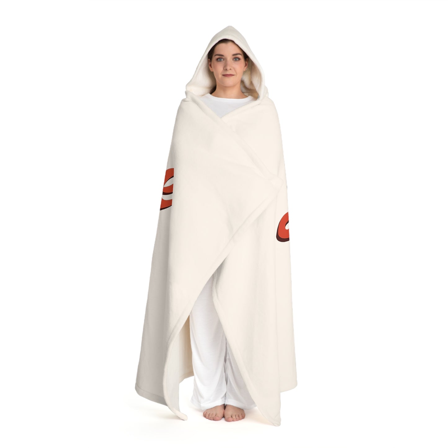 Lake Erie Cozy Hooded Sherpa Fleece Blanket - Perfect for Chilly Evenings, Movie Nights, Cozy Home Décor, Gifts for Her, Winter Snuggles