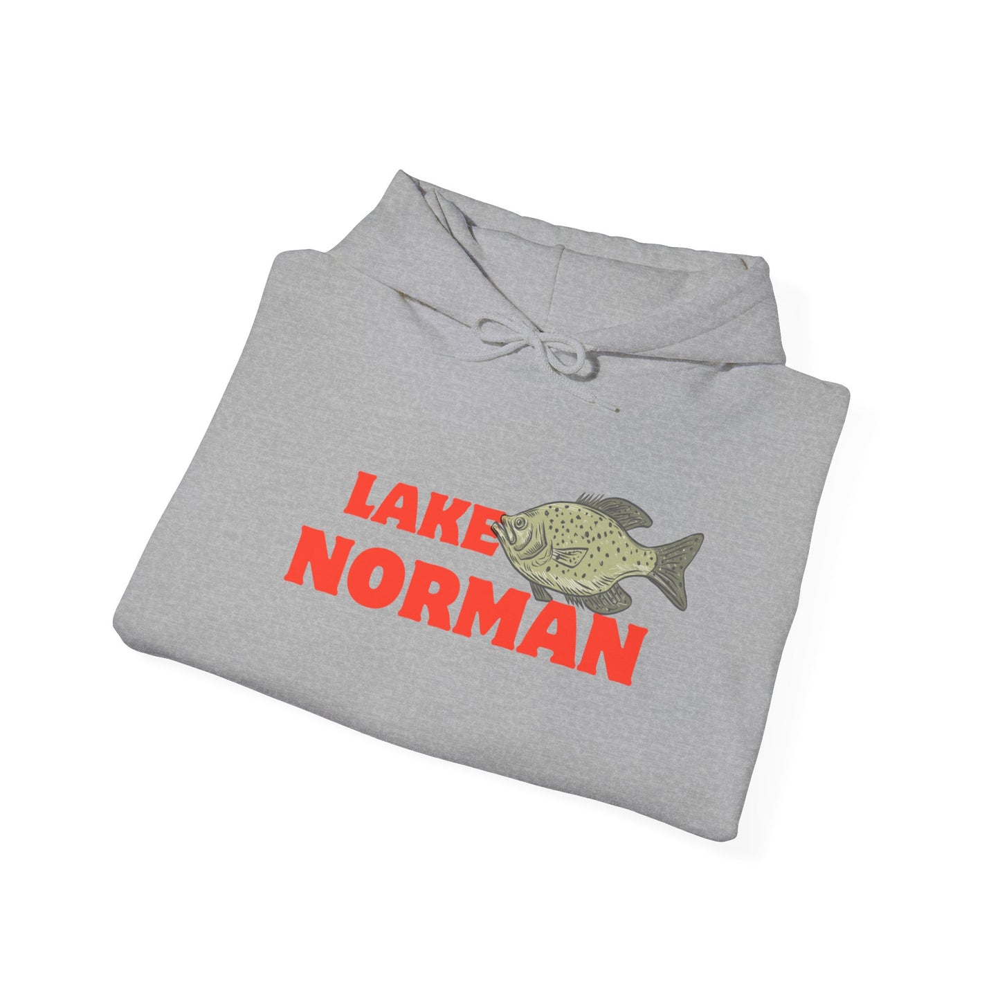 Lake Norman Fishing Hoodie, Unisex Comfortable Sweatshirt, Relaxed Fit for Outdoor Enthusiasts, Gift for Fishermen, Casual Lake Apparel