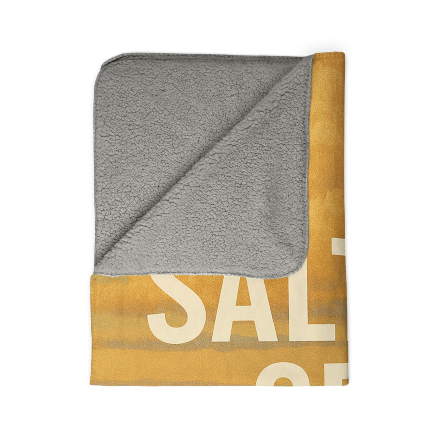 Salton Sea Fleece Sherpa Blanket