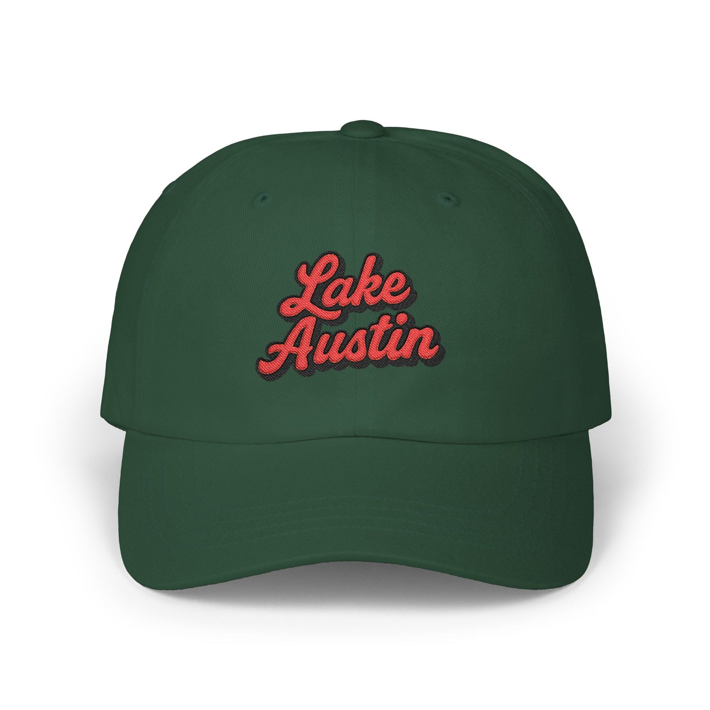 Lake Austin Stylish Dad Cap, Casual Summer Hat, Outdoor Accessory, Gift for Father's Day, Boating Trip Gear, Everyday Wear