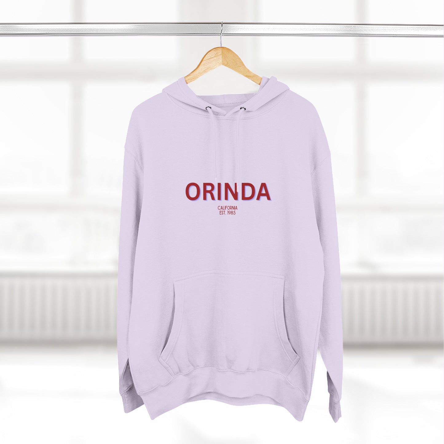 Orinda Fleece Hoodie, Casual Sweatshirt, Cozy Layering Piece, Perfect Gift for All Occasions, Stylish Streetwear