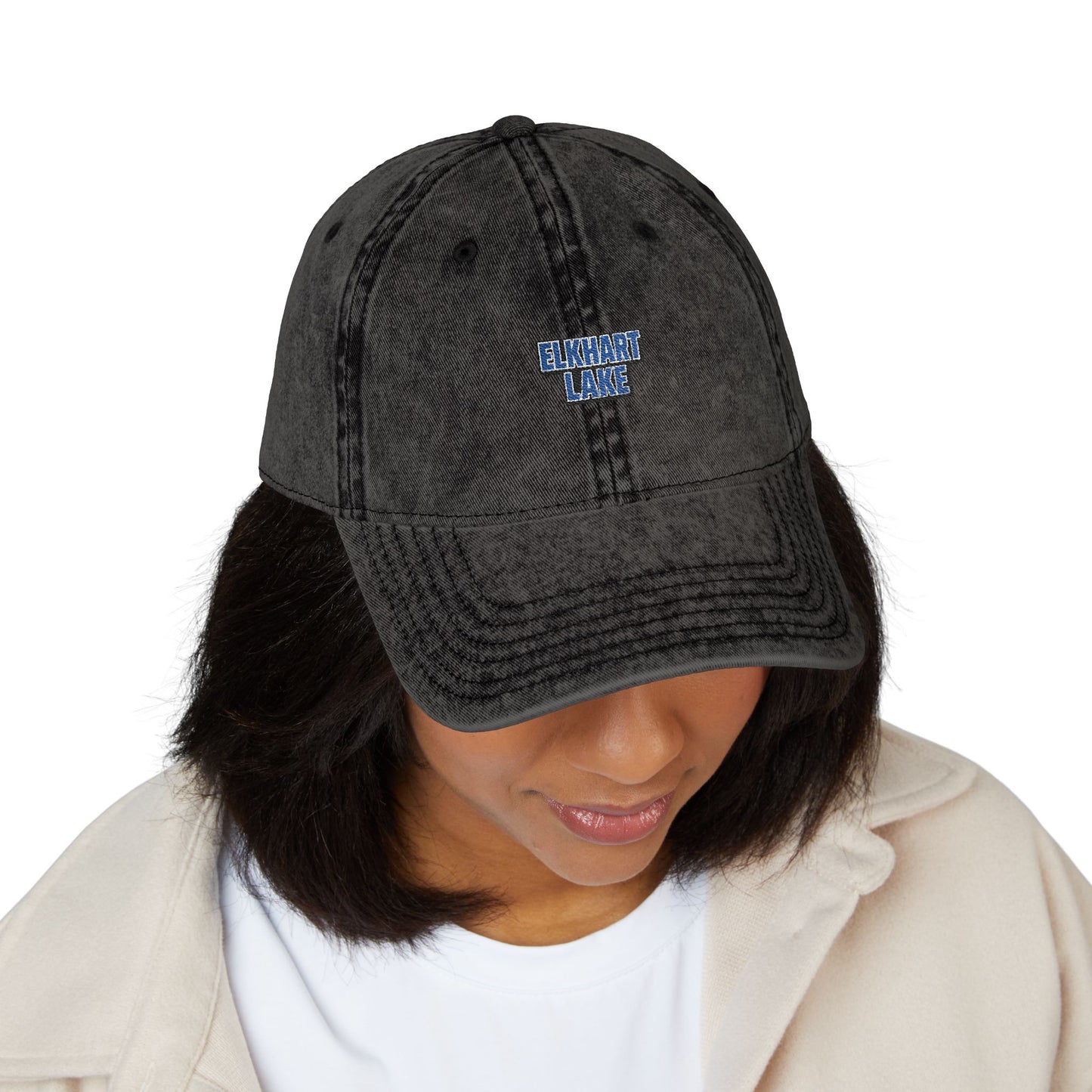 Elkhart Lake Vintage Cap (Embroidery)