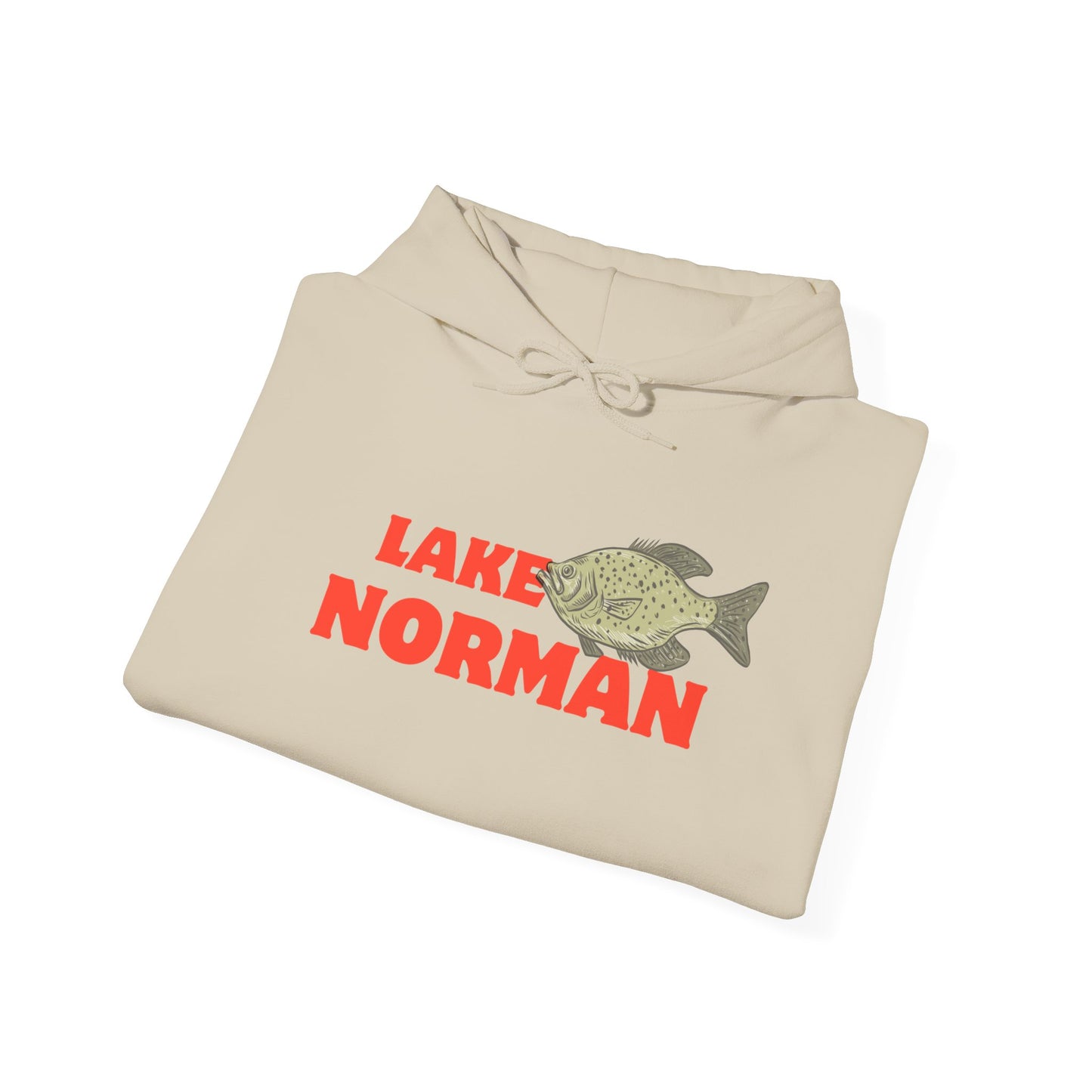 Lake Norman Fishing Hoodie, Unisex Comfortable Sweatshirt, Relaxed Fit for Outdoor Enthusiasts, Gift for Fishermen, Casual Lake Apparel