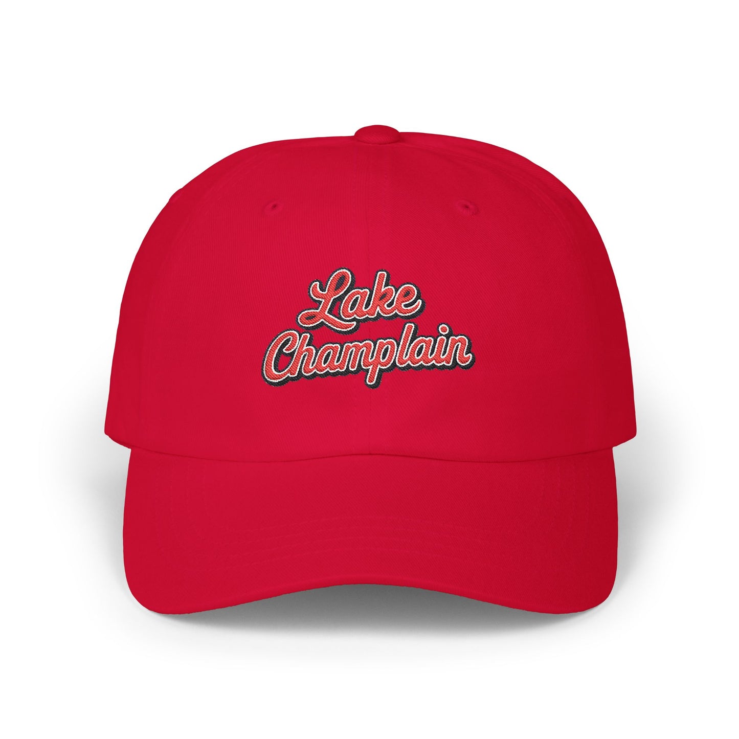 Lake Champlain Stylish Dad Cap, Casual Summer Hat, Outdoor Accessory, Gift for Father's Day, Boating Trip Gear, Everyday Wear