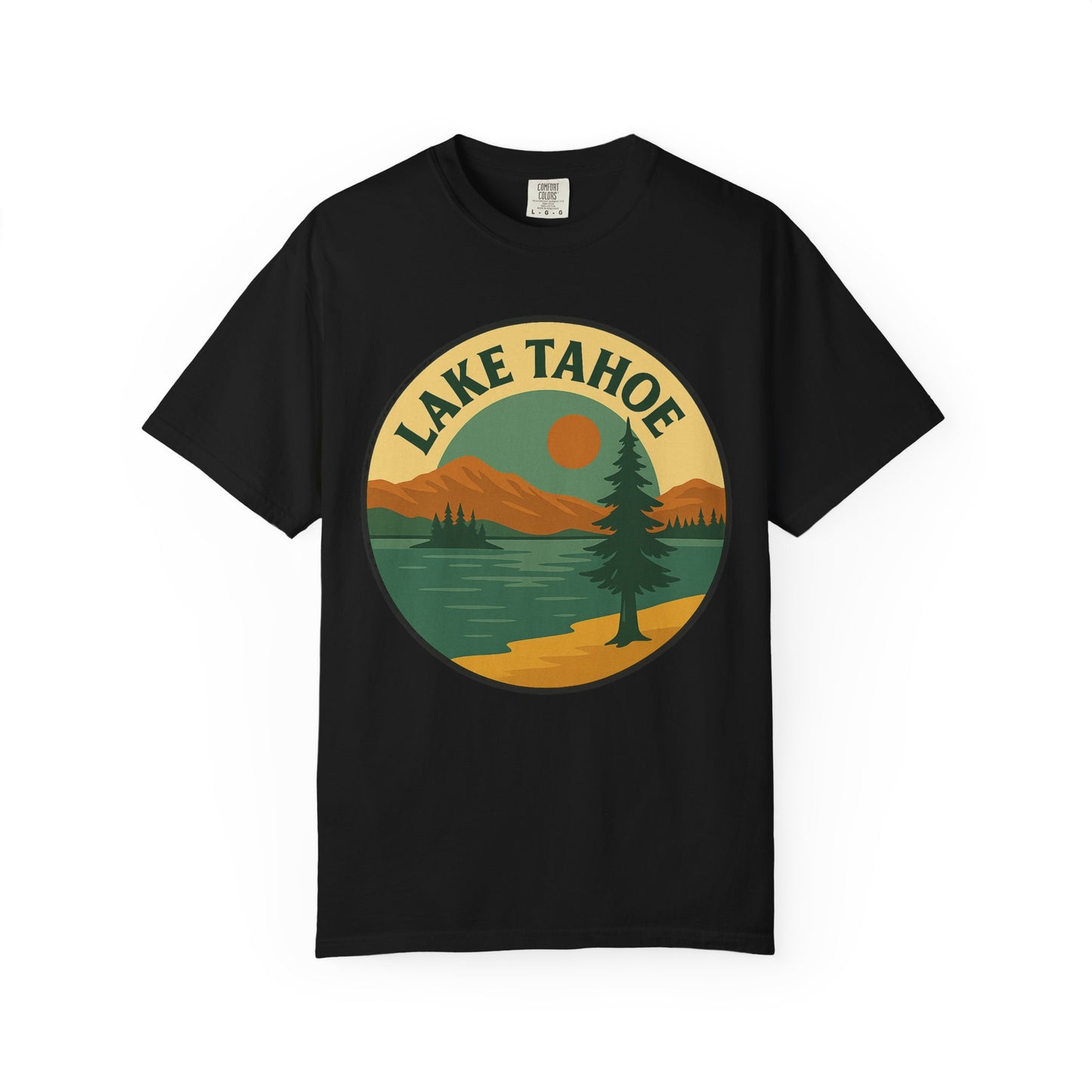 Lake Tahoe Unisex Garment-Dyed T-shirt