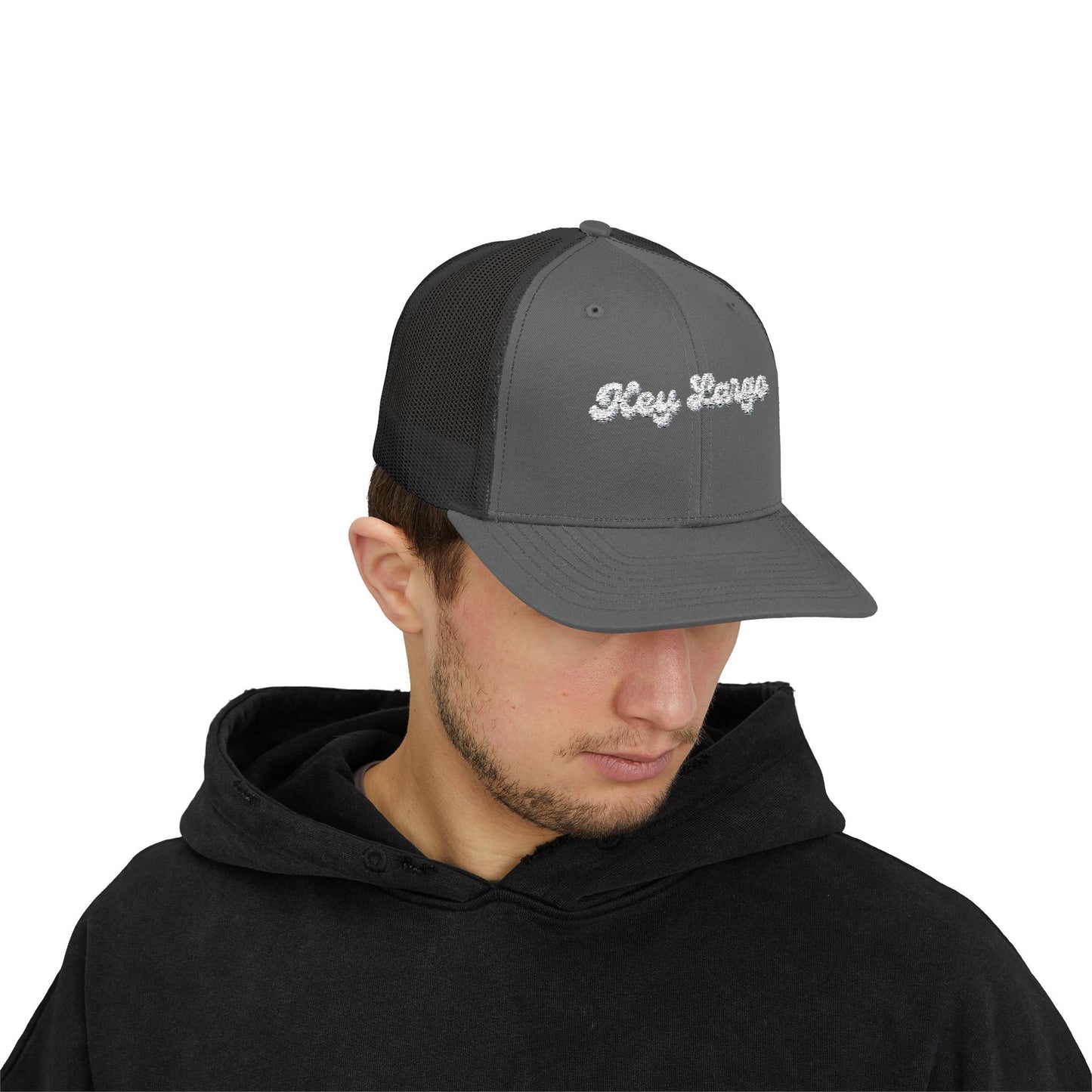 Key Largo Sparkly Trucker Cap with Rhinestone 'Ballin' Style' Design | Trendy Snapback Hat for Fashion Lovers, Unisex Gift for Holidays