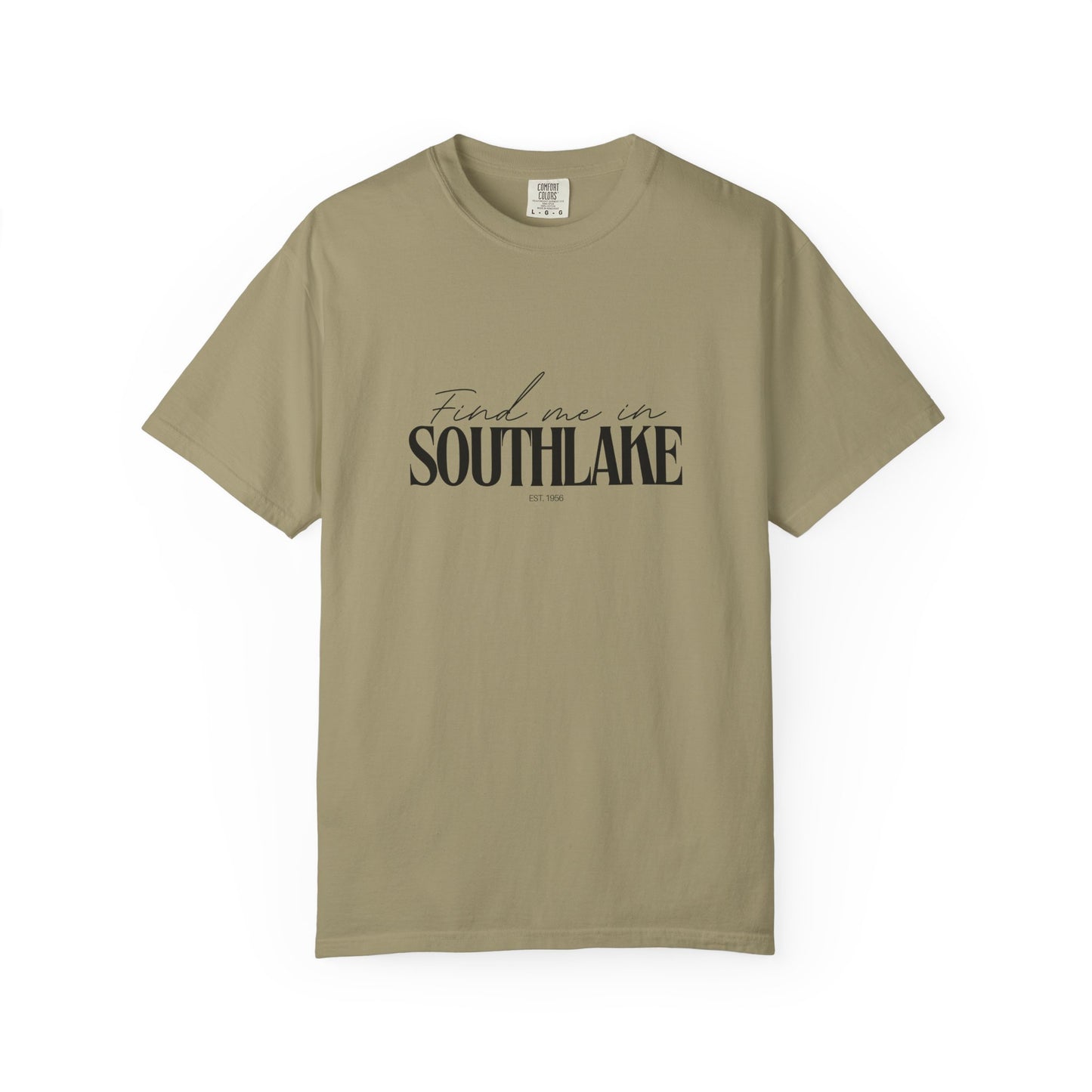 Southlake Vibes Unisex Garment-Dyed T-Shirt, Casual Wear, Gifts for Locals, Trendy Summer Essential, Comfortable Everyday Tee