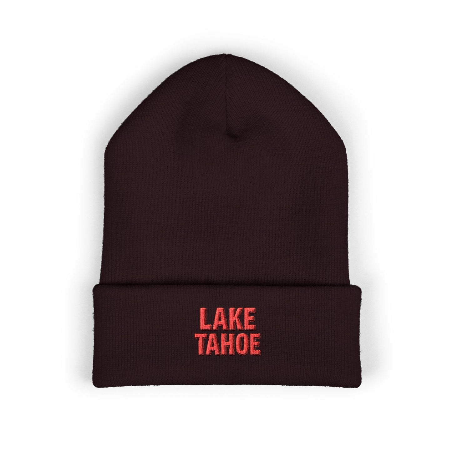 Lake Tahoe Classic Cuffed Beanie (Embroidery)