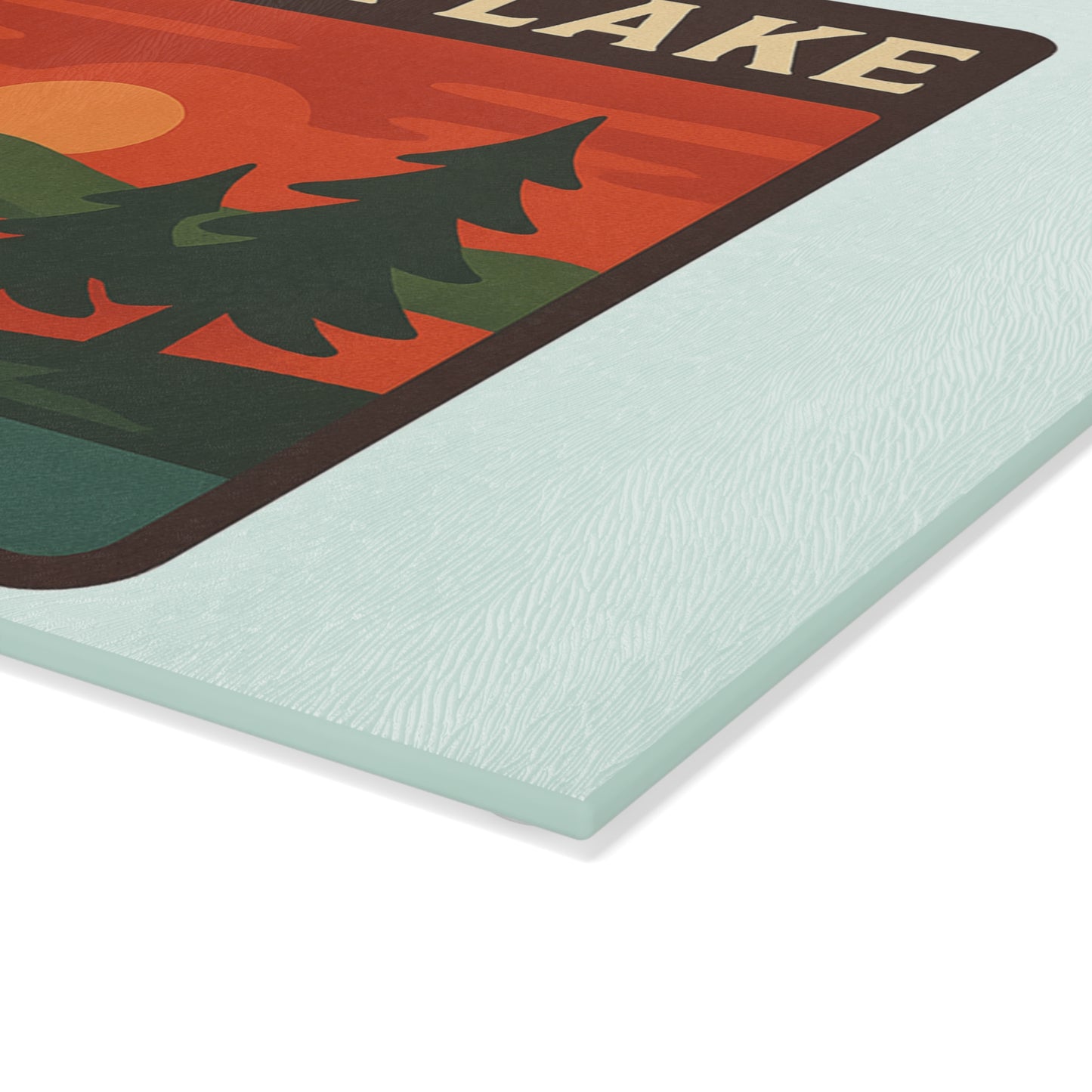Oneida Lake Glass Cutting Board