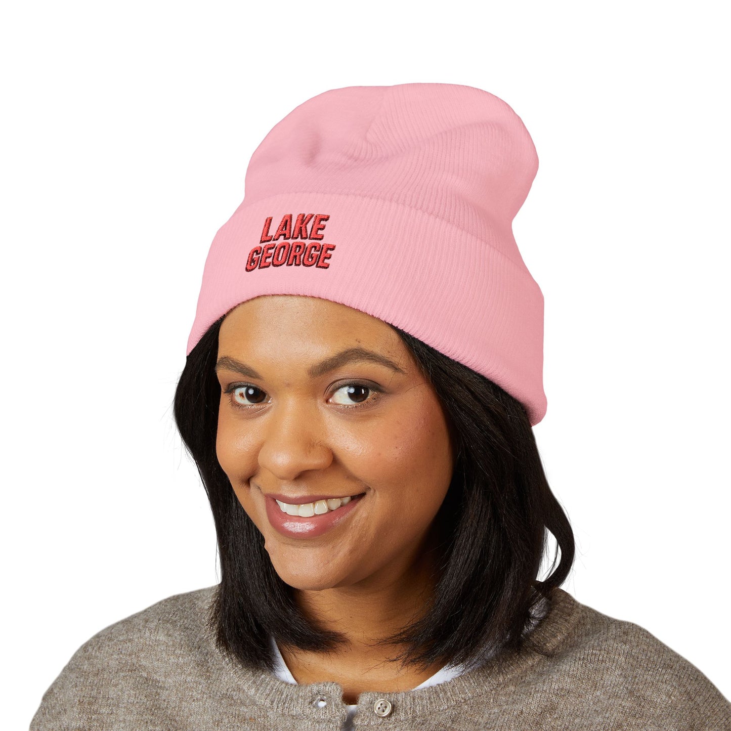 Lake George Classic Cuffed Beanie (Embroidery)