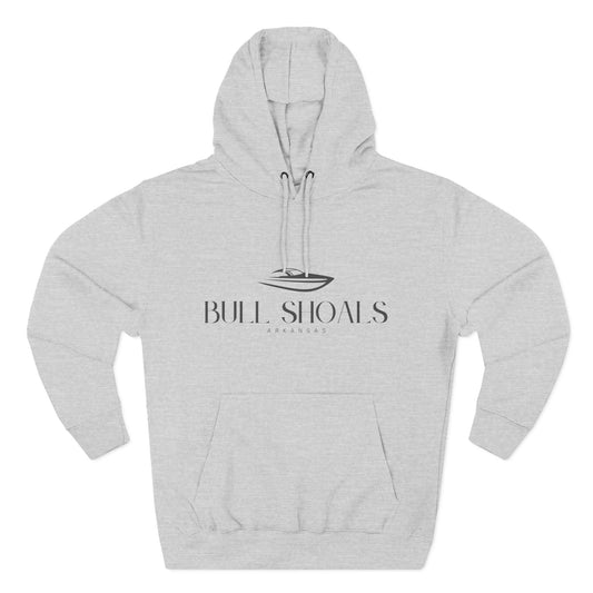 Bull Shoals Stylish Three-Panel Fleece Hoodie for Cozy Days, Casual Wear, Warm Layering, Gift for Him or Her