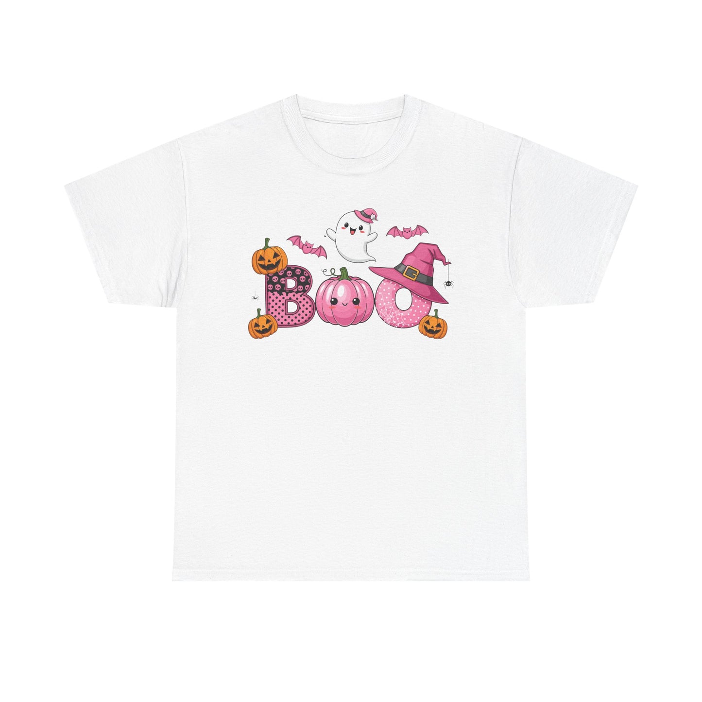 Halloween Ghostly Boo Tee, Unisex Halloween T-Shirt, Trick or Treat Shirt, Spooky Season Apparel, Cute Halloween Gift