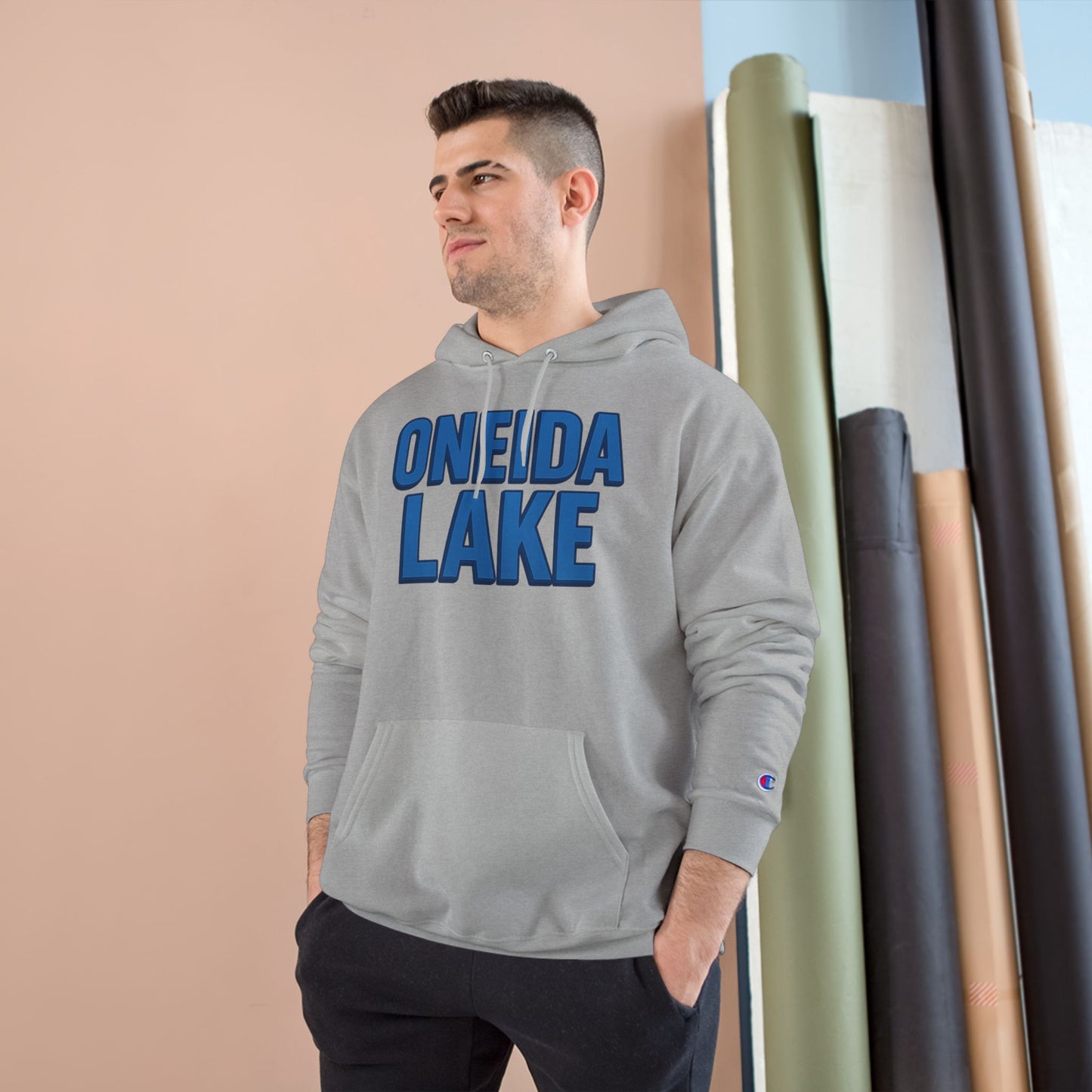 Oneida Lake Cozy Hoodie, Perfect for Outdoor Adventures, Lake Days, Gifts for Nature Lovers, Comfortable Sweatshirt