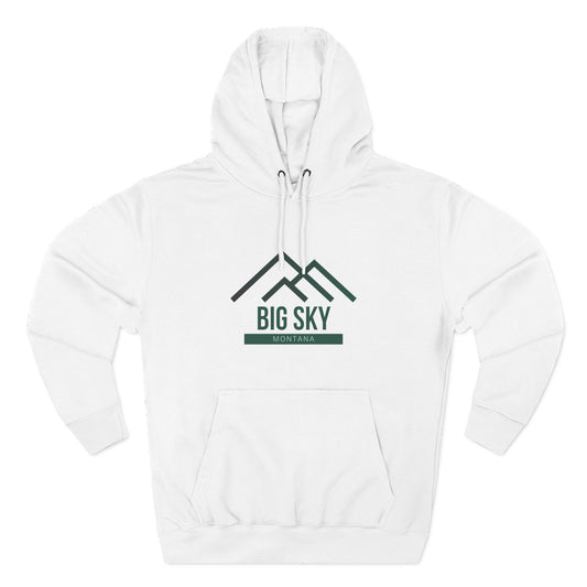 Big Sky Vibes Hoodie with Design, Perfect for Autumn Lovers, Comfortable and Stylish, Great Gift for Vacations