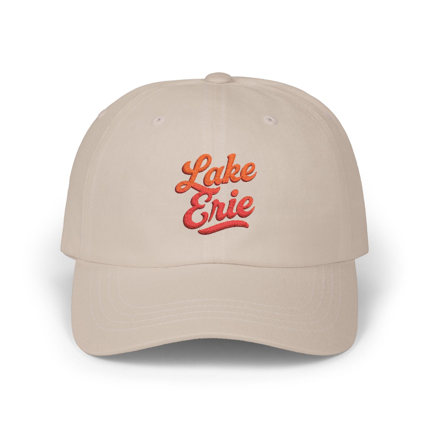Lake Erie Stylish Dad Cap, Casual Summer Hat, Outdoor Accessory, Gift for Father's Day, Boating Trip Gear, Everyday Wear
