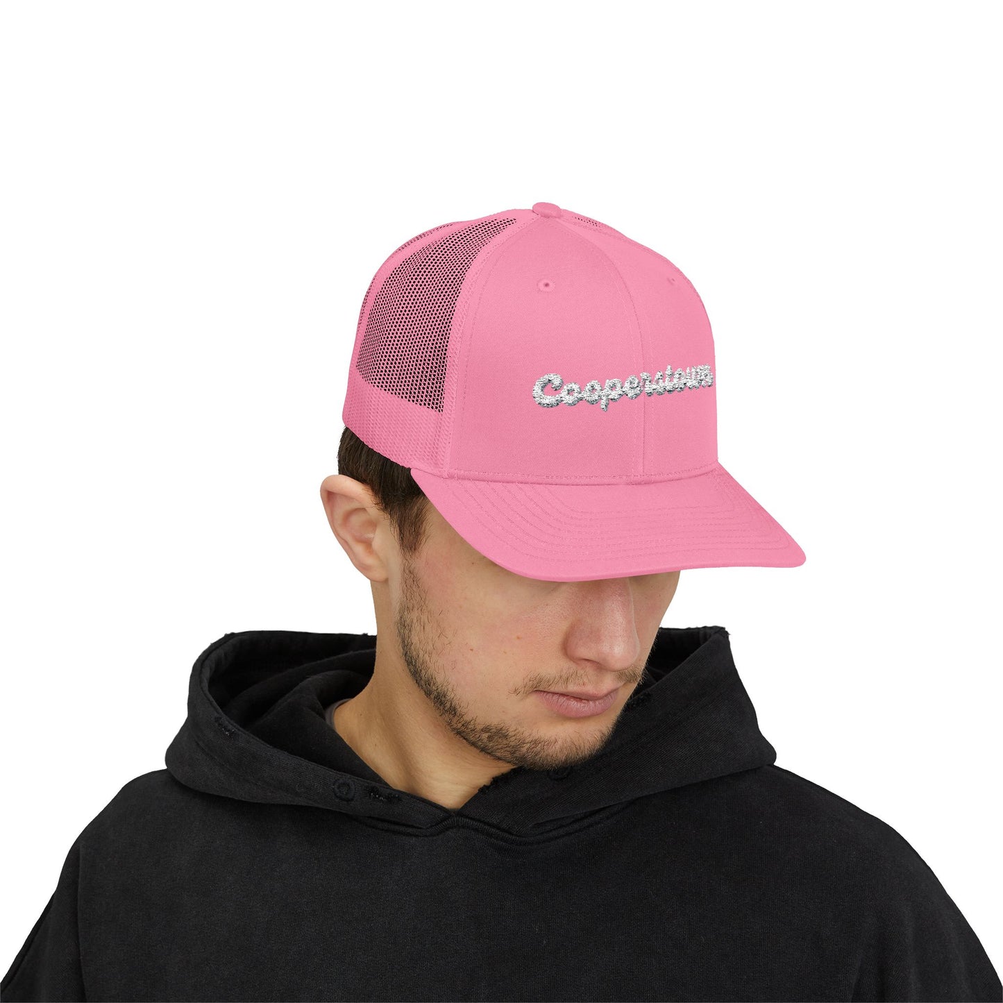 Cooperstown Sparkly Trucker Cap with Rhinestone 'Ballin' Style' Design | Trendy Snapback Hat for Fashion Lovers, Unisex Gift for Holidays