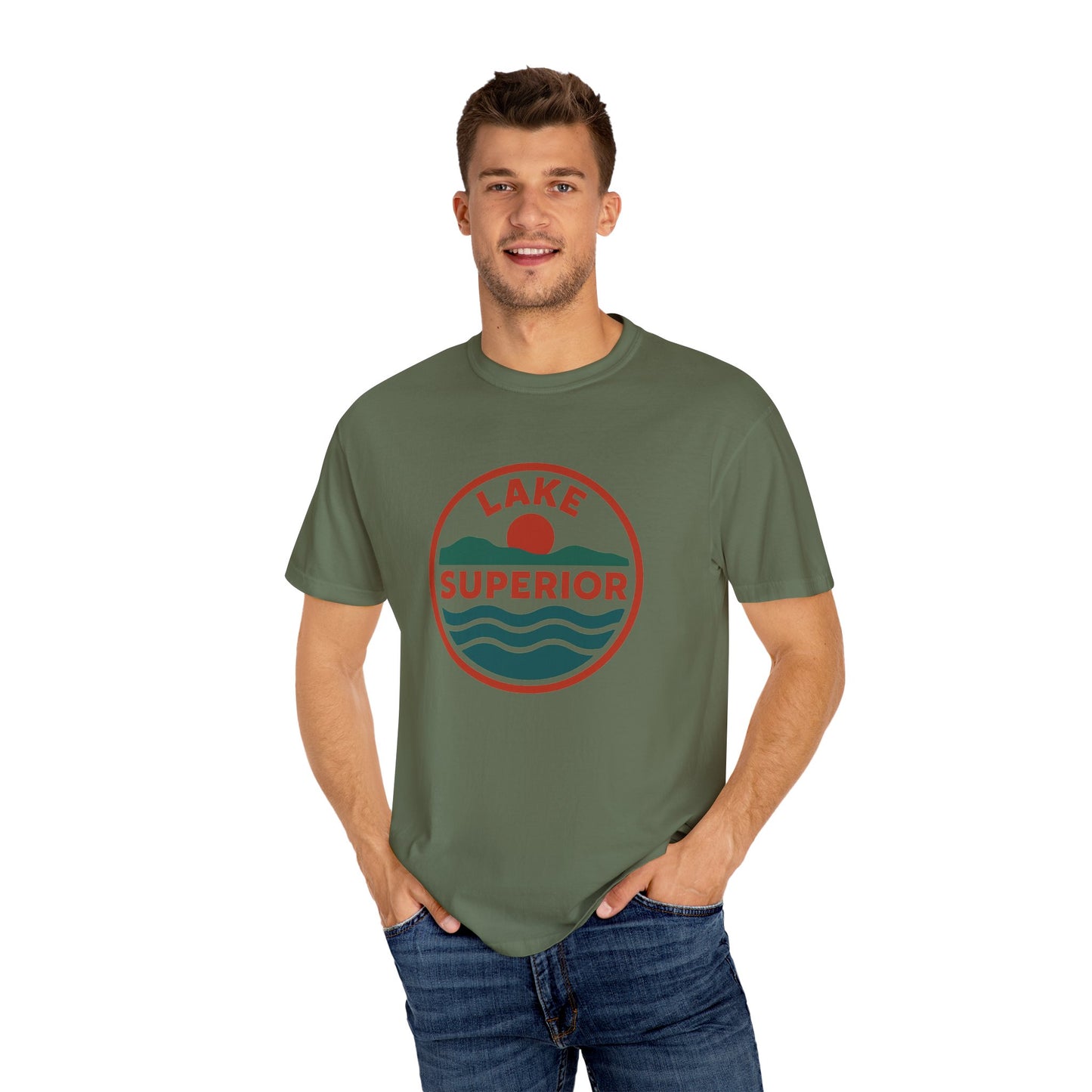 Lake Superior Unisex Garment-Dyed T-shirt
