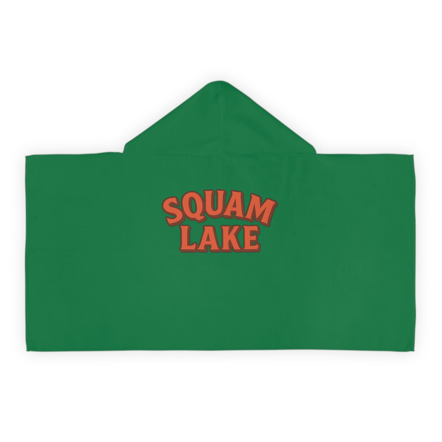 Youth Hooded Towel - Squam Lake Design, Kids Bathrobe for Pool, Beach, Swimming, Summer Fun, Gift for Children