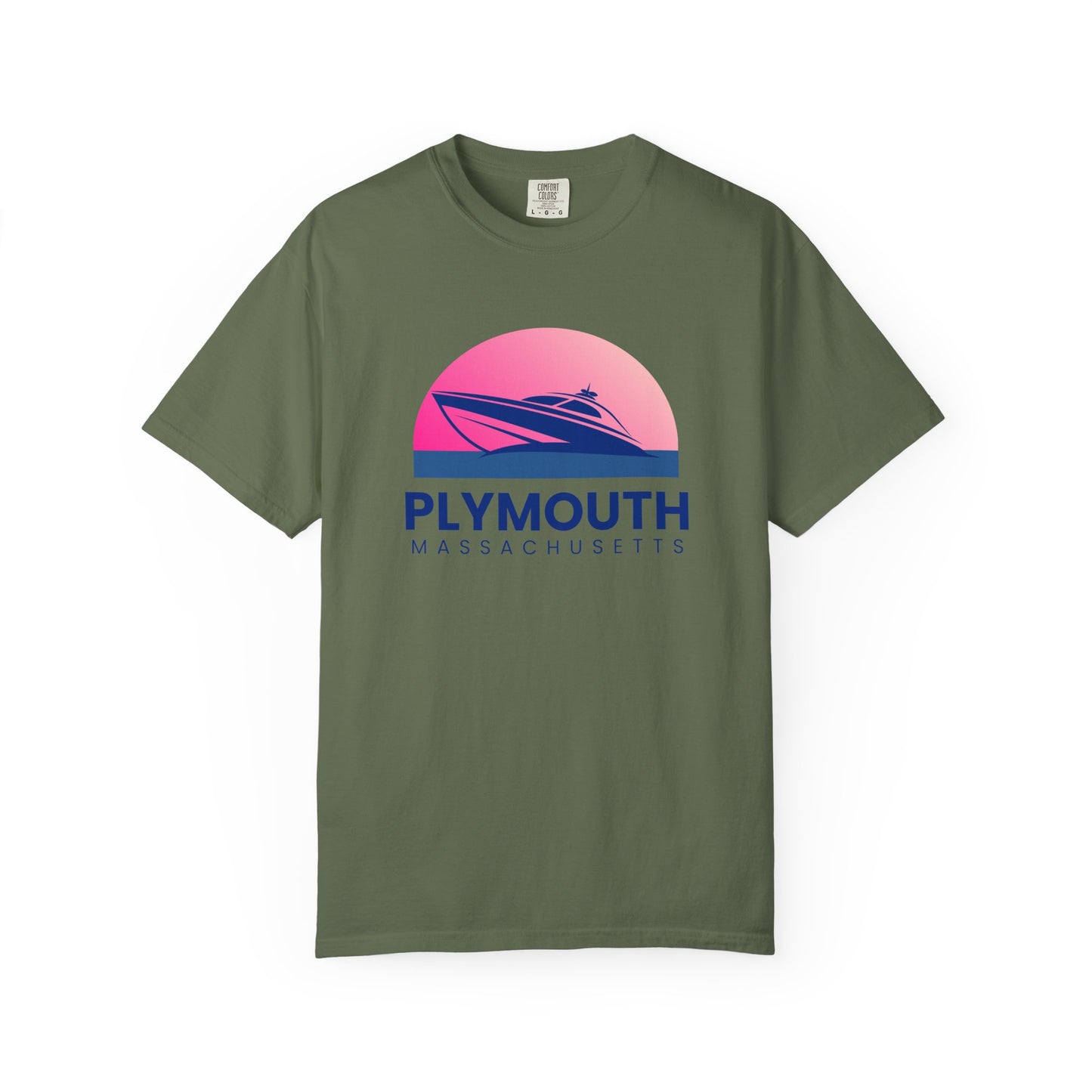 Plymouth Vibes, Unisex T-shirt, Casual Tee, Travel Souvenir, Vacation Top