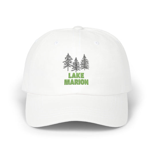 Lake Marion Classic Dad Cap | Adjustable Cotton Hat for Outdoors, Gifts for Dads, Camping, Fishing, Summer