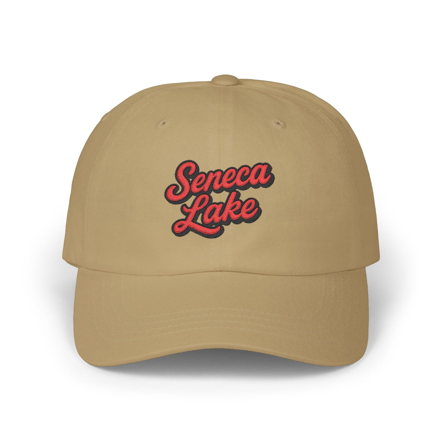 Seneca Lake Stylish Dad Cap, Casual Summer Hat, Outdoor Accessory, Gift for Father's Day, Boating Trip Gear, Everyday Wear