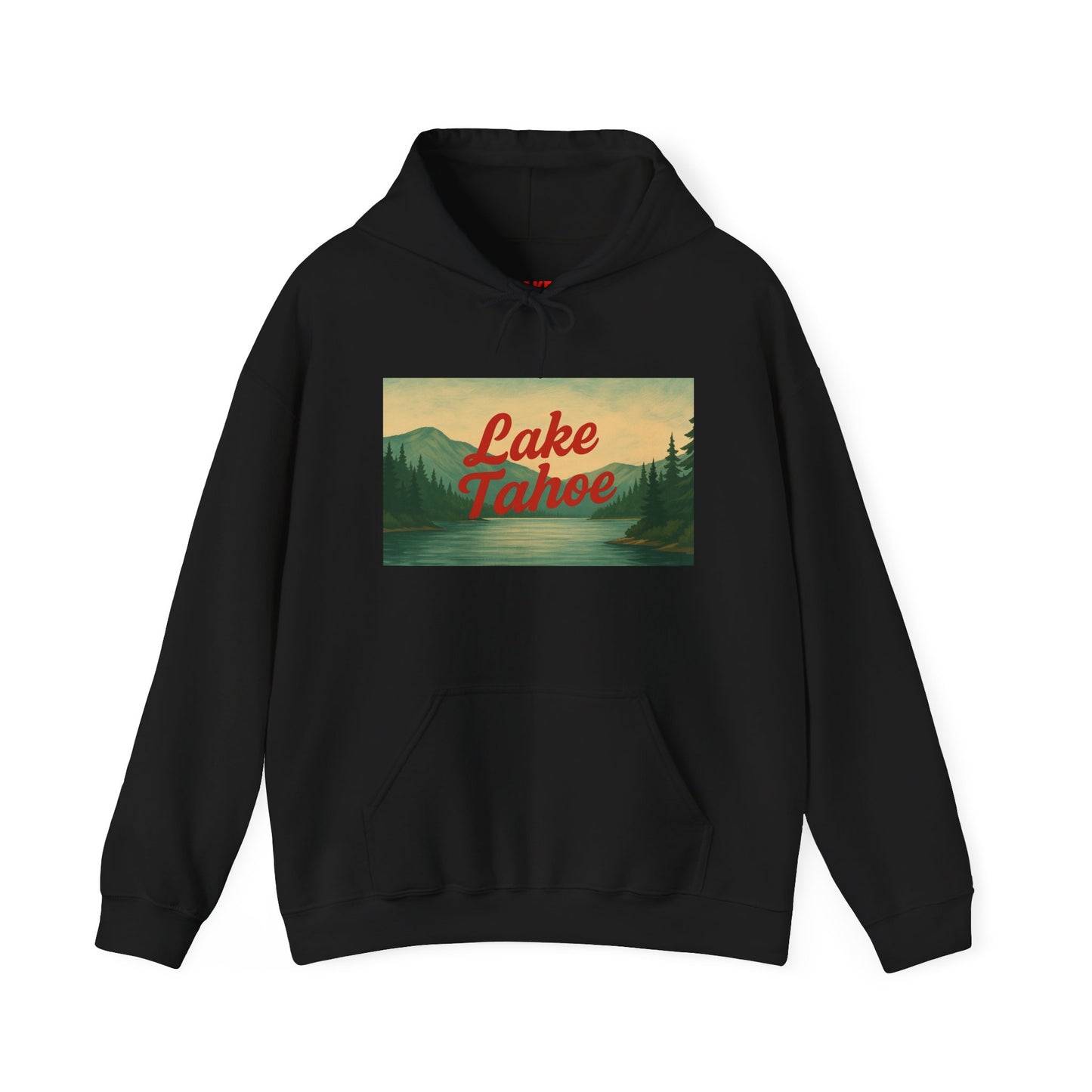 Lake Tahoe Hoodie, Cozy Casual Wear, Unisex Sweatshirt, Lake Lover Gift, Outdoor Adventure Apparel, Summer Retreat Fashion
