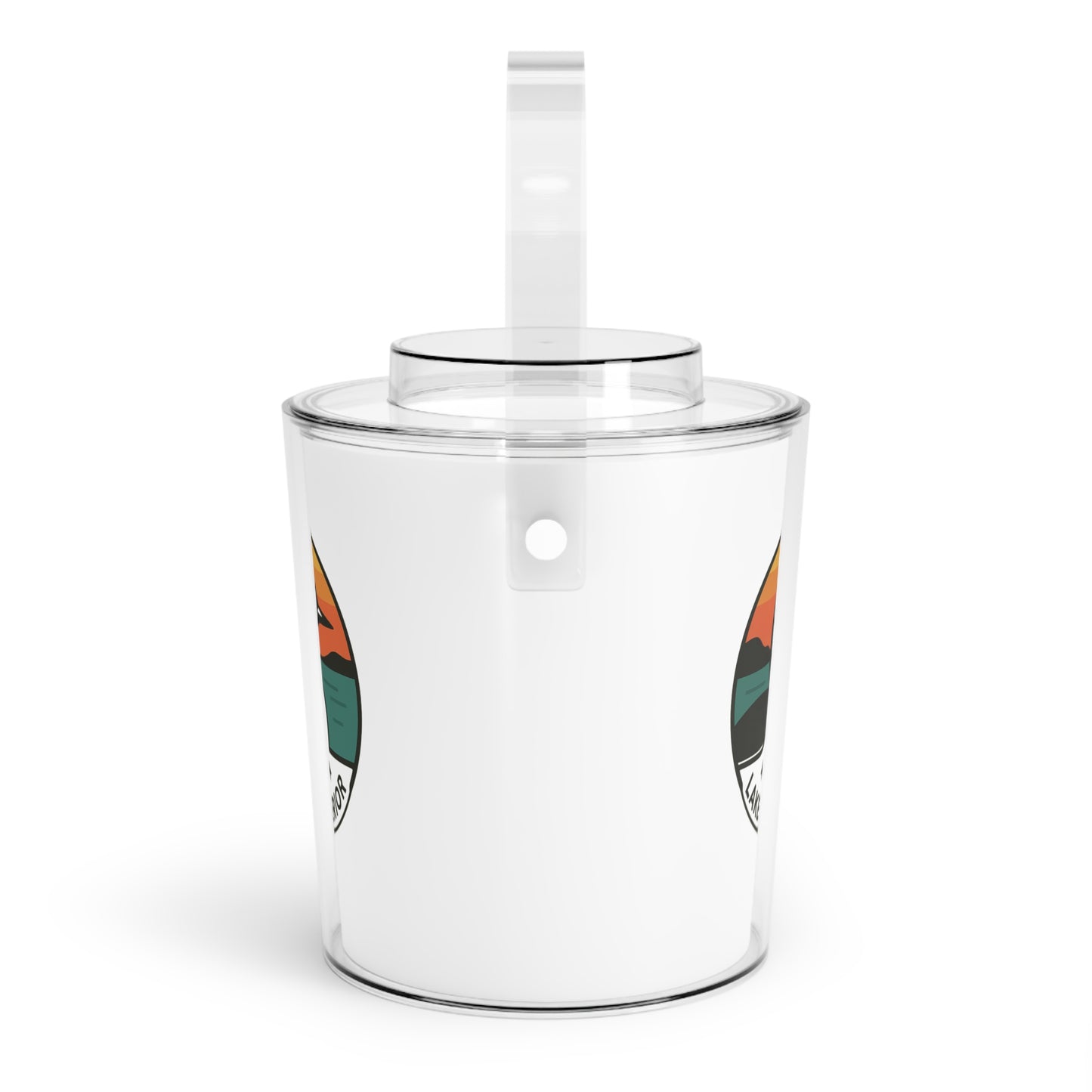 Lake Superior Ice Bucket with Tongs