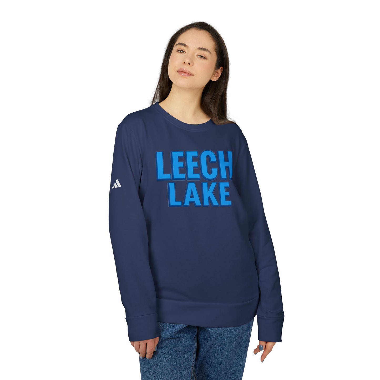 Leech Lake Cozy Outdoor Sweatshirt for Nature Lovers, Unisex Crewneck, Perfect for Hiking, Camping, or Relaxing at Home, Design