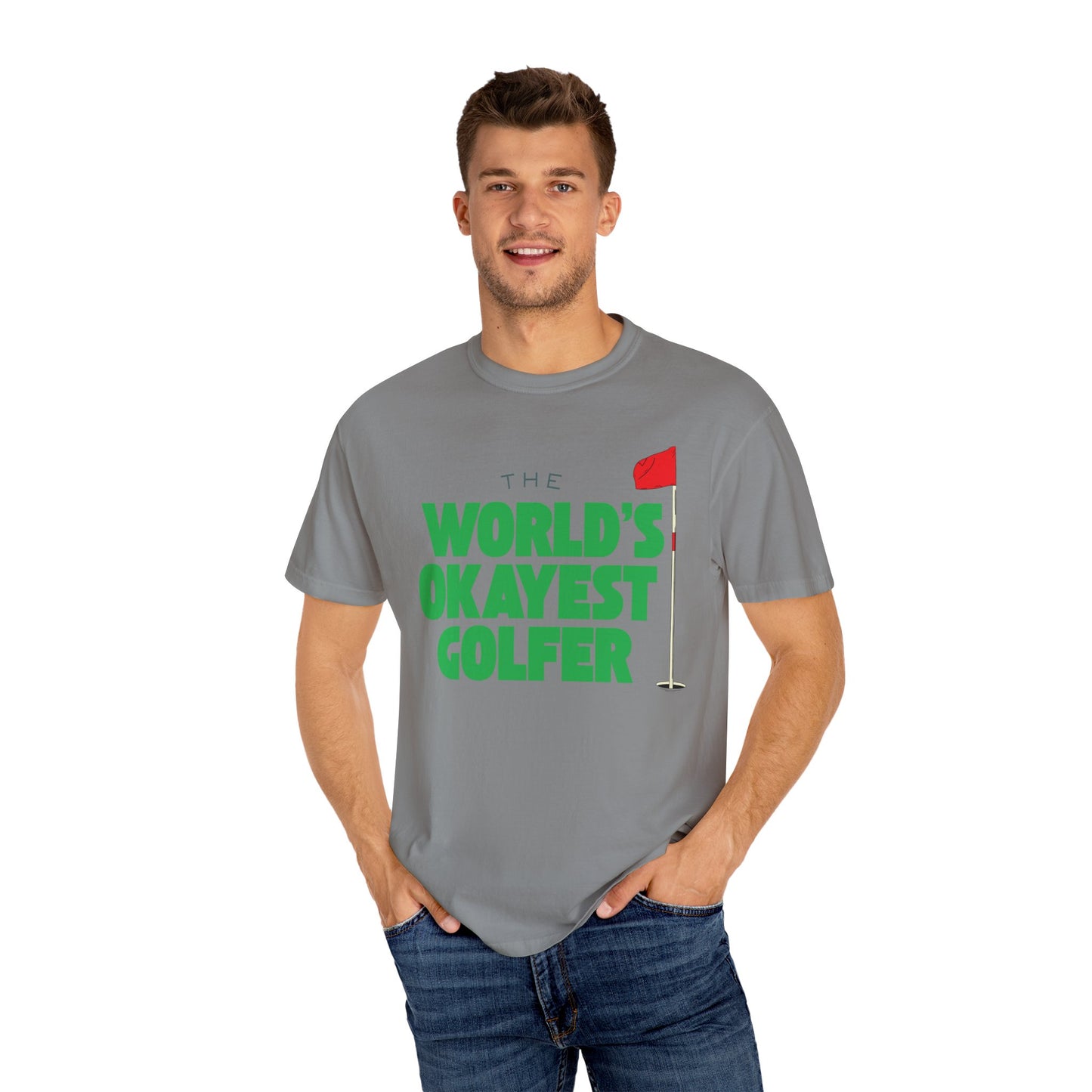 World's Okayest Golfer T-Shirt, Funny Golf Gift, Unisex Tee, Sports Apparel, Father's Day Gift, Golfer Humor