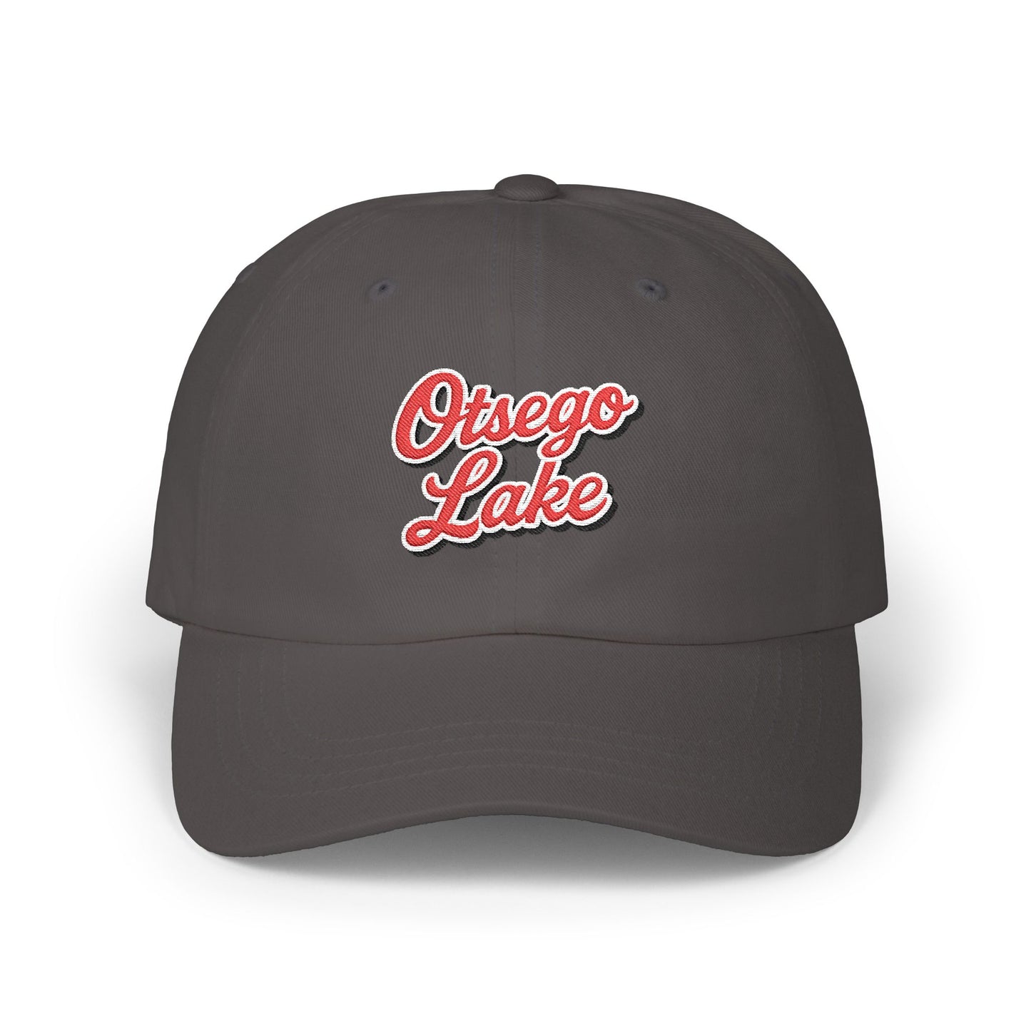 Otsego Lake Stylish Dad Cap, Casual Summer Hat, Outdoor Accessory, Gift for Father's Day, Boating Trip Gear, Everyday Wear