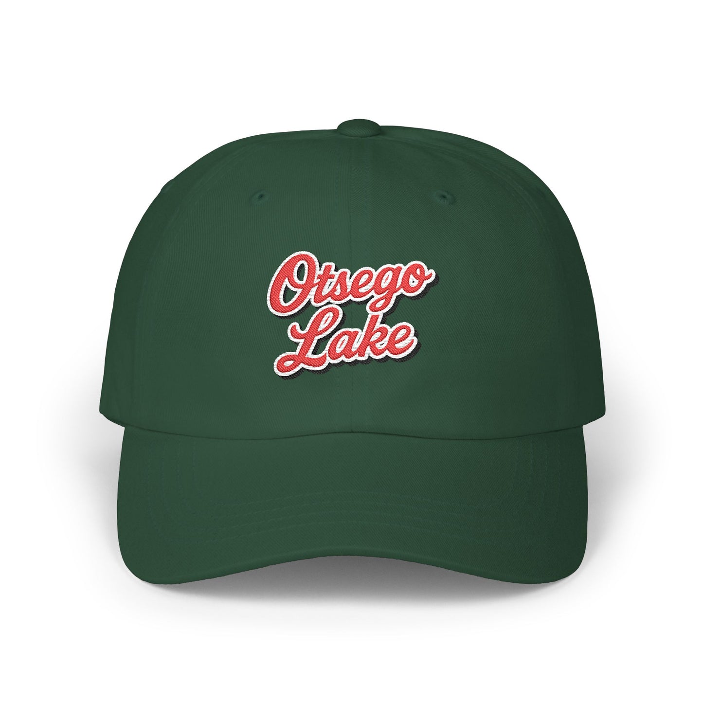Otsego Lake Stylish Dad Cap, Casual Summer Hat, Outdoor Accessory, Gift for Father's Day, Boating Trip Gear, Everyday Wear