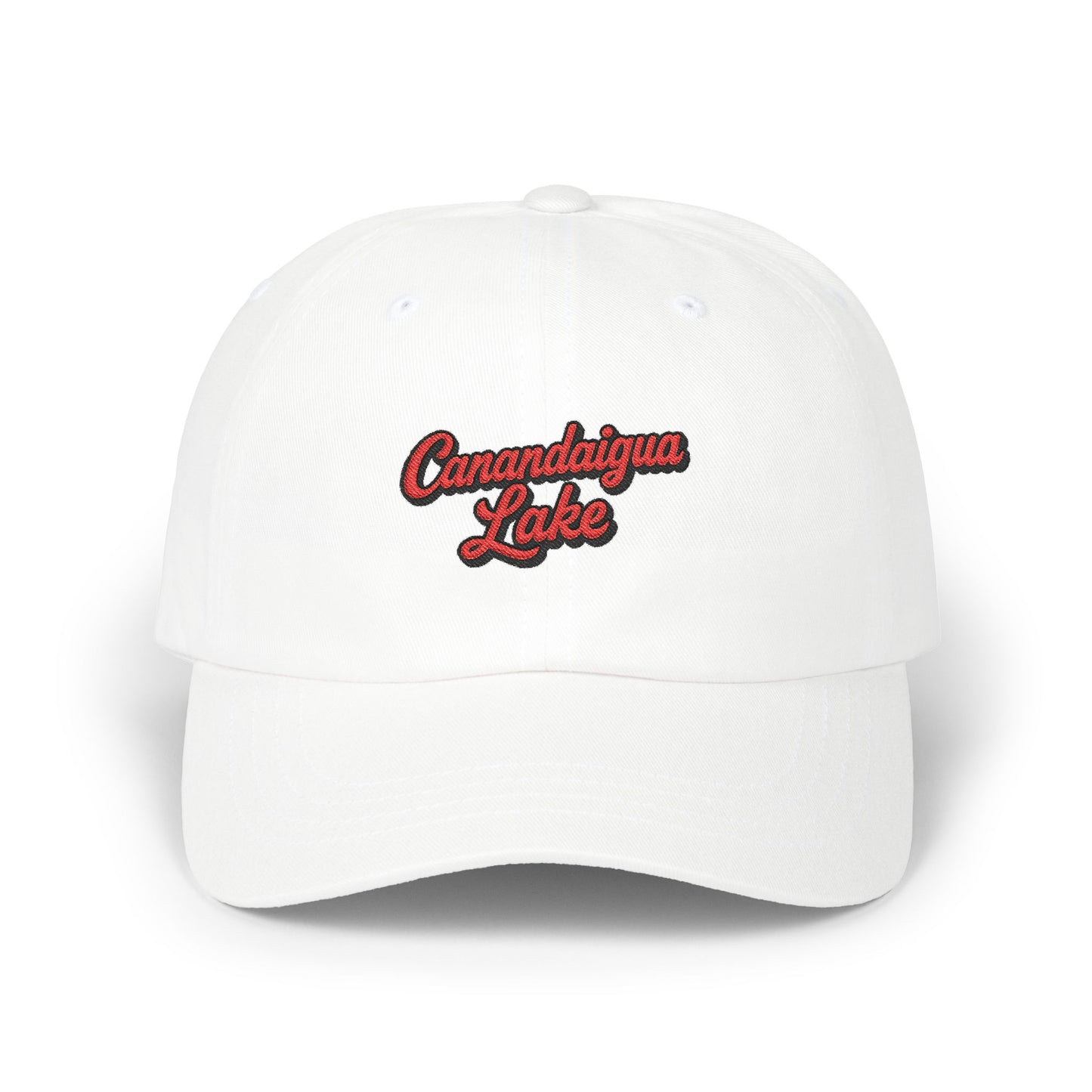 Canandaigua Lake Stylish Dad Cap, Casual Summer Hat, Outdoor Accessory, Gift for Father's Day, Boating Trip Gear, Everyday Wear