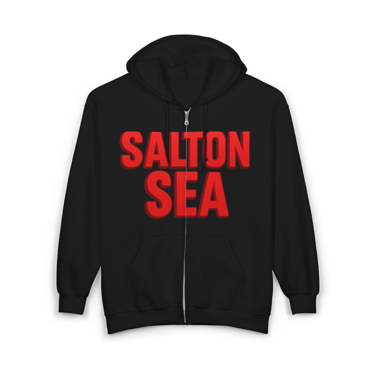 Salton Sea Unisex Heavy Blend™ Full Zip Hooded Sweatshirt