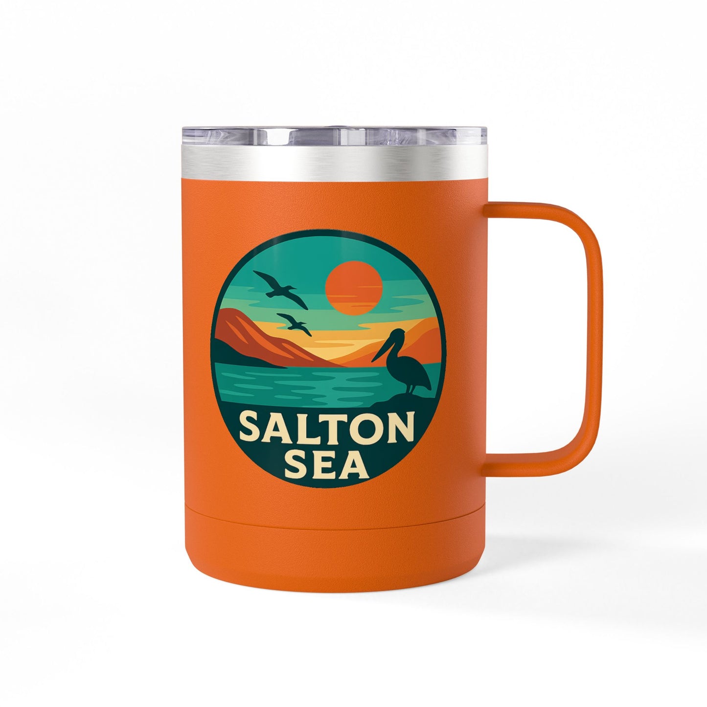 Salton Sea Coffee Mug Tumbler, 15oz