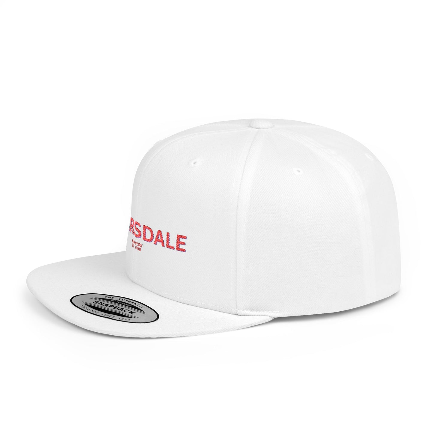 Scarsdale Stylish Flat Bill Snapback Hat with Scarsdale Design, Perfect for Casual Outings, Streetwear, Gifts, Festivals, Everyday Wear