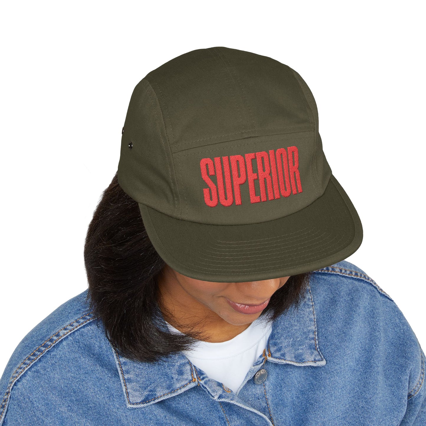 Lake Superior 5 Panel Cap (Embroidery)