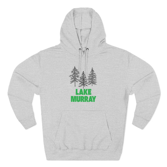 Lake Murray Fleece Hoodie, Cozy Sweatshirt, Outdoor Adventure Wear, Unique Gift for Lake Lovers, Perfect for Fall and Winter
