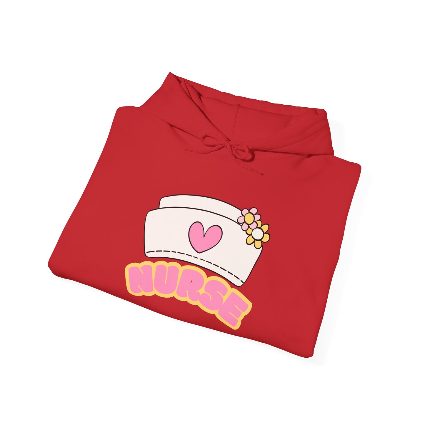 Nurse Love Hoodie | Cozy Unisex Sweatshirt, Gift for Healthcare Workers, Comfortable Nursing Apparel, Medical Appreciation Clothing