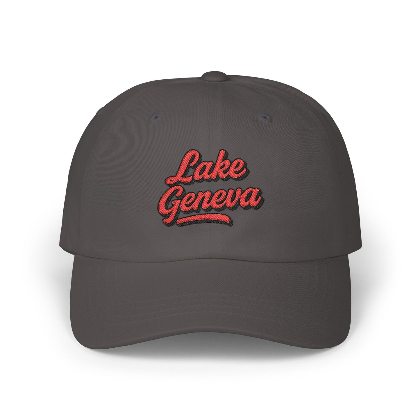 Lake Geneva Stylish Dad Cap, Casual Summer Hat, Outdoor Accessory, Gift for Father's Day, Boating Trip Gear, Everyday Wear