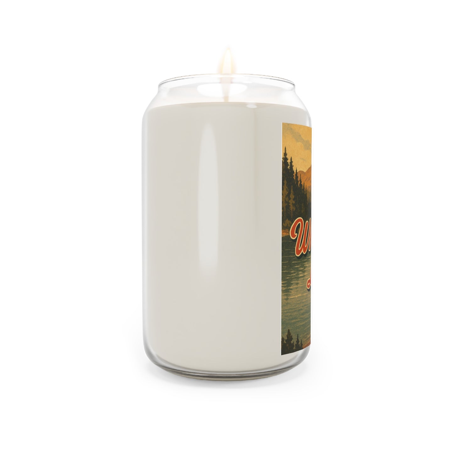 Whitefish Lake Soy Candle, Relaxing Home Decor, Gift for Her, Aromatherapy Candle, Summer Vibes