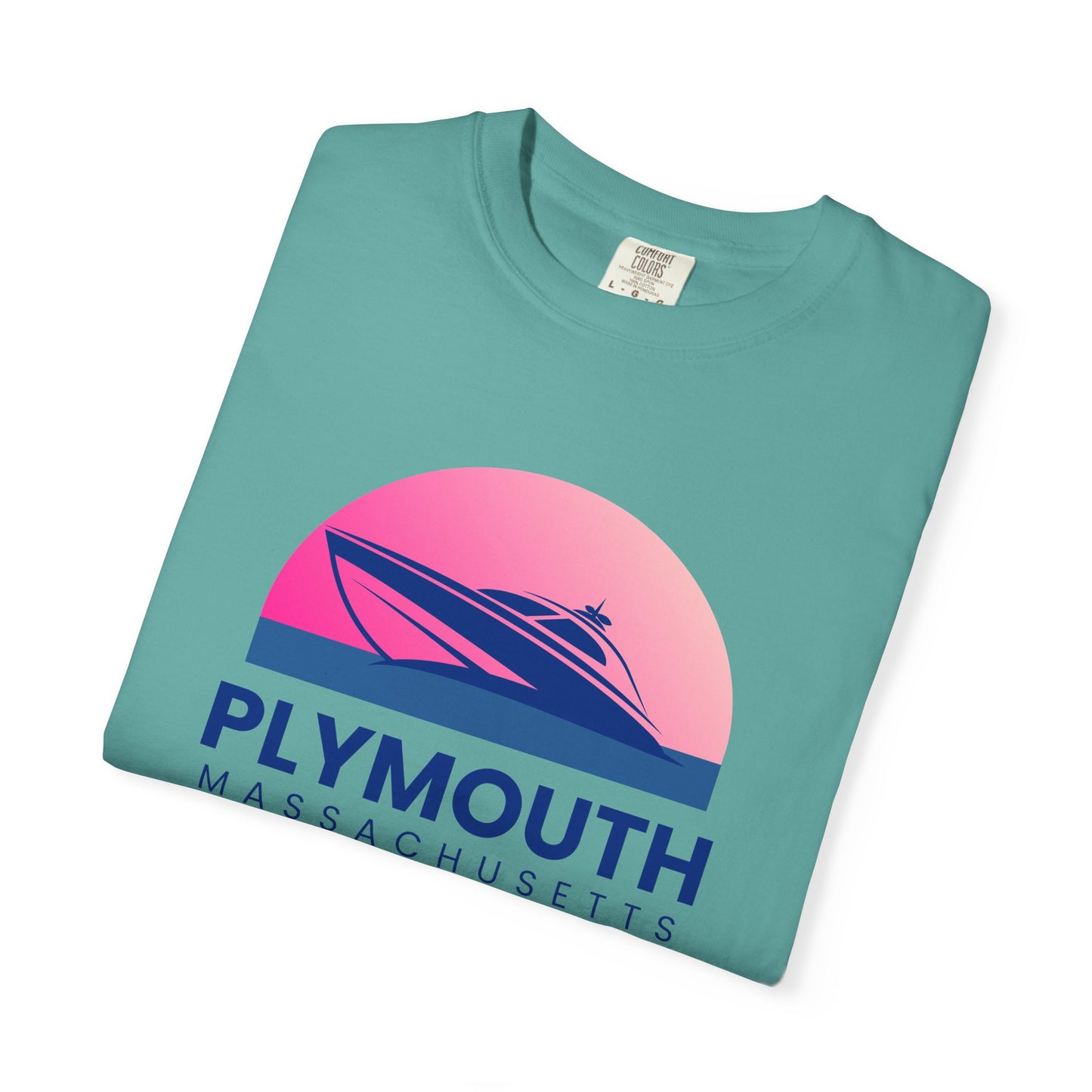 Plymouth Vibes, Unisex T-shirt, Casual Tee, Travel Souvenir, Vacation Top
