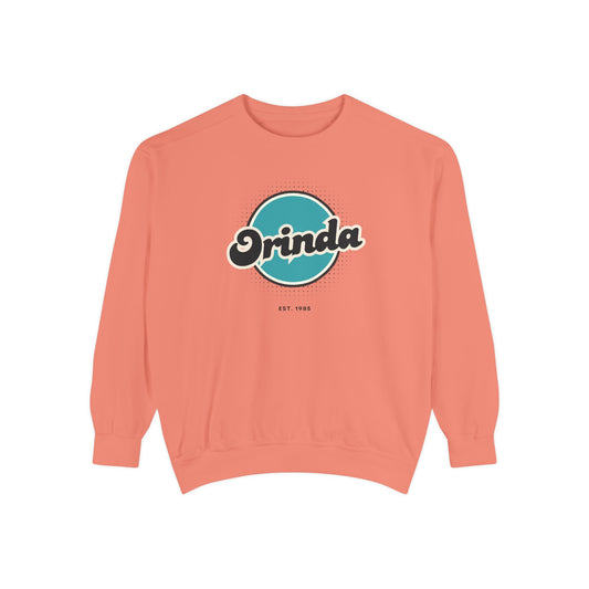 Orinda Vintage Sweatshirt, Cozy Unisex Pullover, Retro Style, Perfect for Casual Outfits, Gift for Him or Her